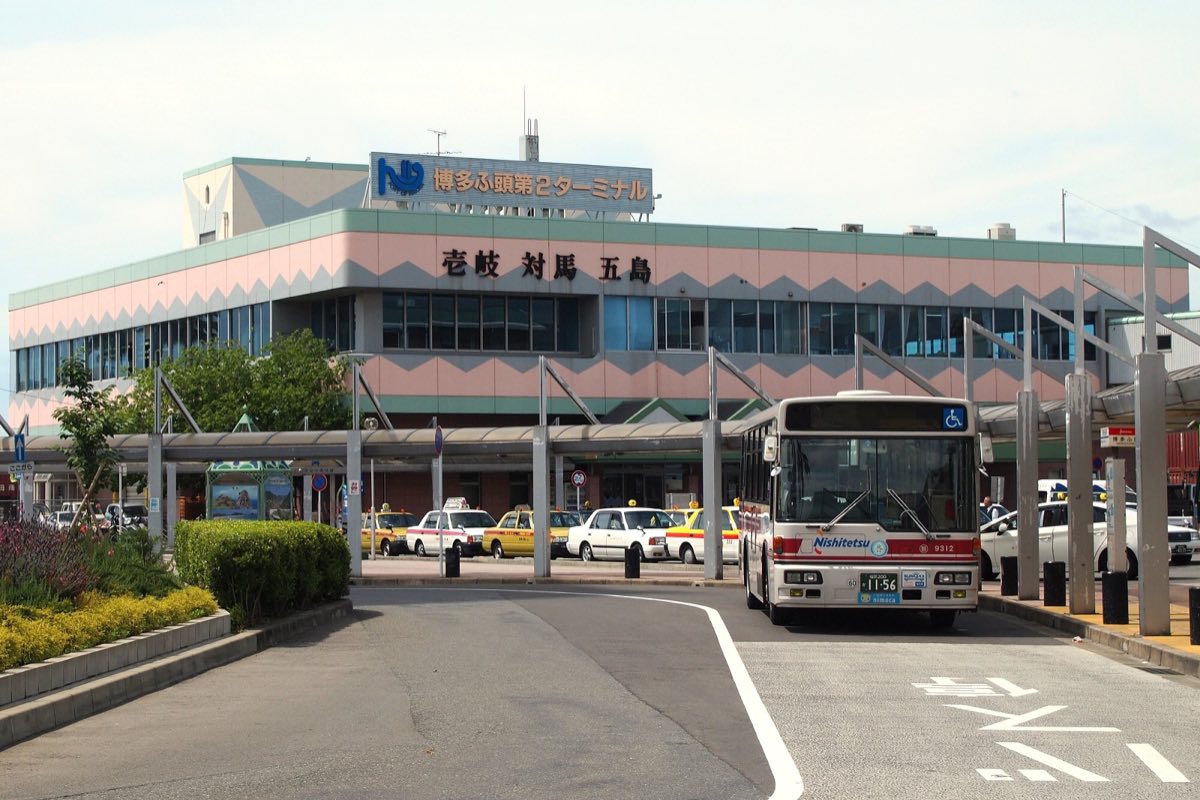 The second terminal at Hakata Port, Fukuoka